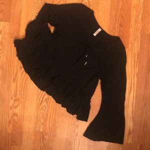 Bell-Sleeve Peasant Top